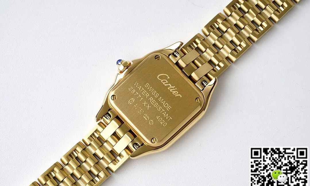 Panthere De Cartier WGPN0008 22MM BV Factory 1:1 Best Edition Replica Watch Yellow Gold Case