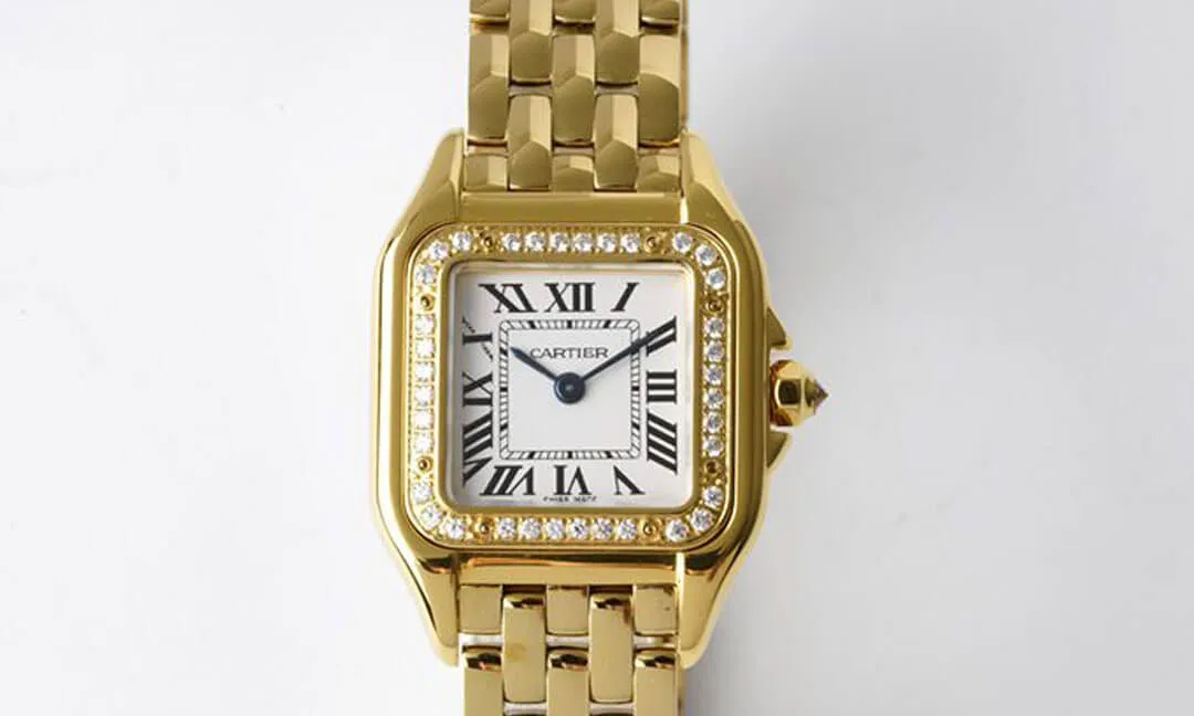 Panthere De Cartier WJPN0015 22MM BV Factory 1:1 Best Edition Replica Watch Yellow Gold Case