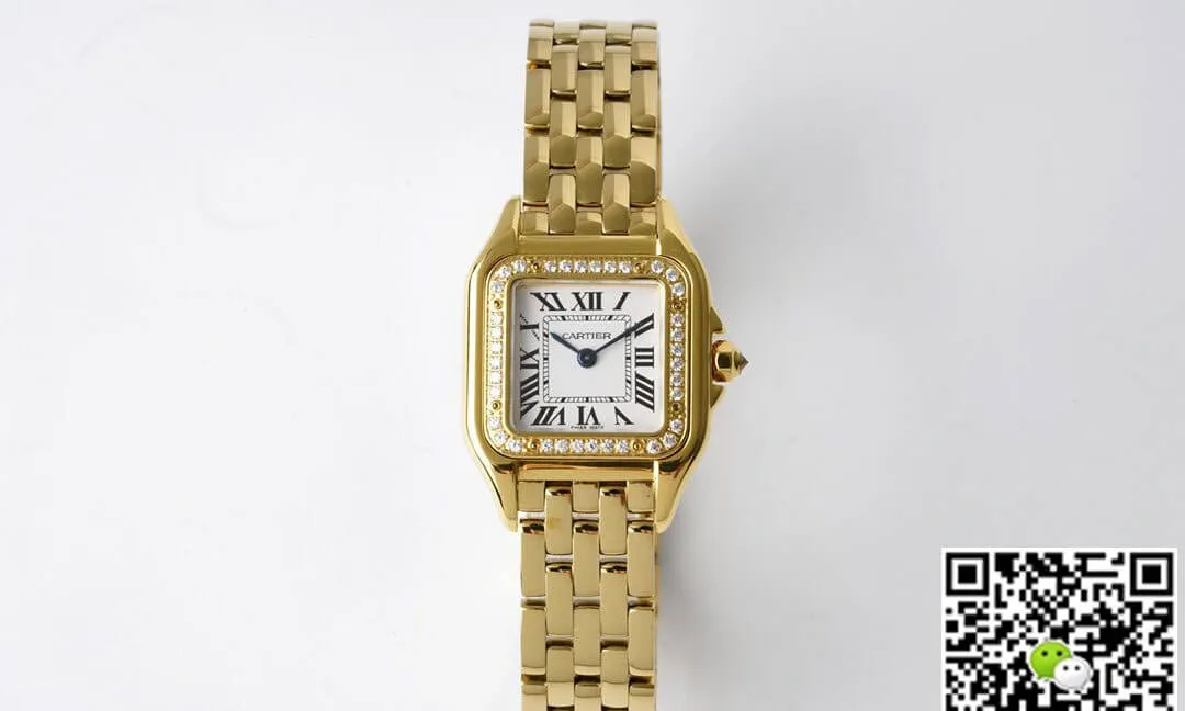 Panthere De Cartier WJPN0015 22MM BV Factory 1:1 Best Edition Replica Watch Yellow Gold Case
