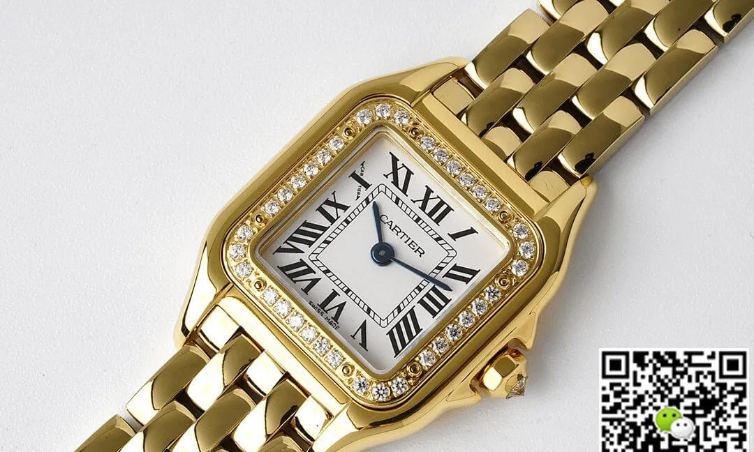 Panthere De Cartier WJPN0015 22MM BV Factory 1:1 Best Edition Replica Watch Yellow Gold Case