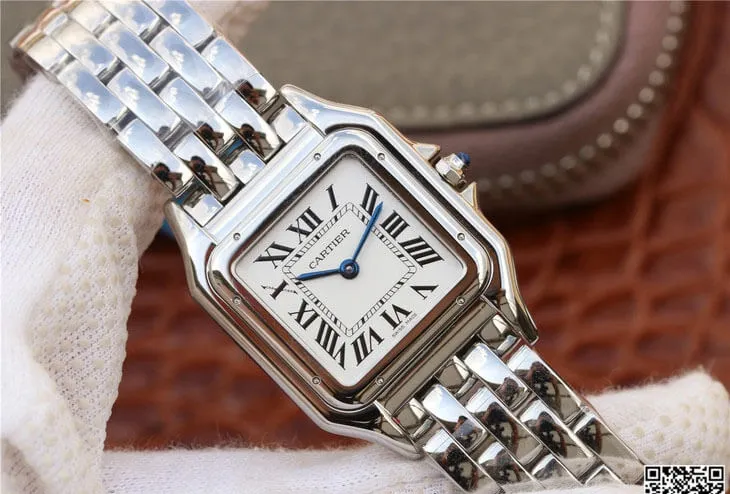 Panthere De Cartier WSPN0007 GF Factory 1:1 Best Edition Replica Watch Stainless Steel Strap
