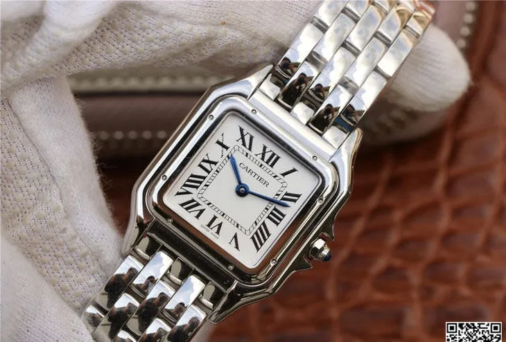Panthere De Cartier WSPN0007 GF Factory 1:1 Best Edition Replica Watch Stainless Steel Strap