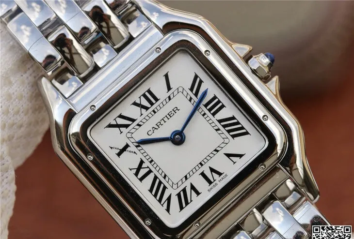 Panthere De Cartier WSPN0007 GF Factory 1:1 Best Edition Replica Watch Stainless Steel Strap