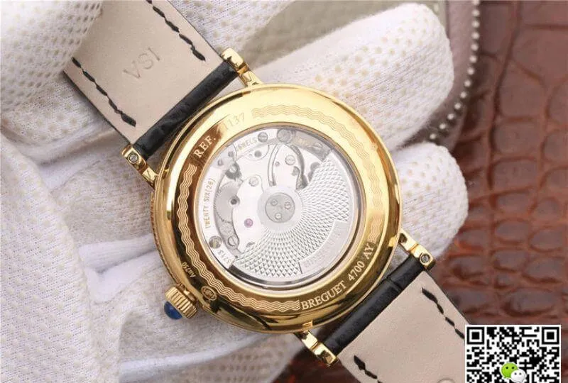 Breguet Classique Moonphase 4396 1:1 Best Edition Replica Watch Swiss ETA5165R Gold Dial