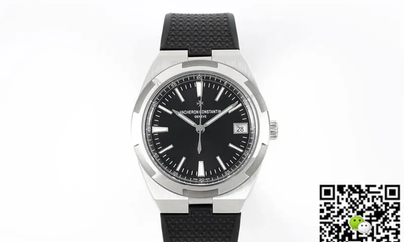 Vacheron Constantin Overseas 4500V PPF Factory 1:1 Best Edition Replica Watch Black Strap