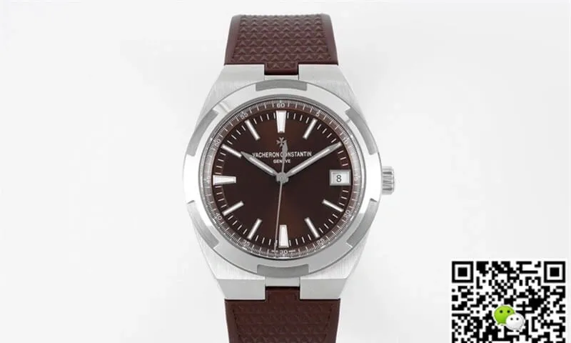 Vacheron Constantin Overseas 4500V PPF Factory 1:1 Best Edition Replica Watch Brown Strap