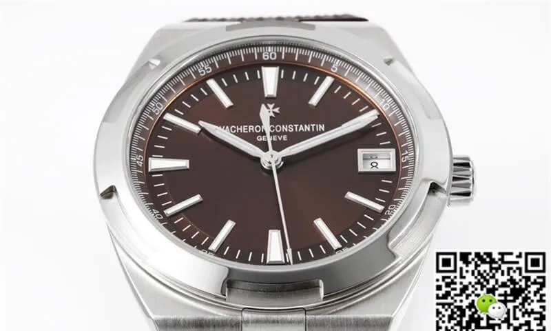 Vacheron Constantin Overseas 4500V PPF Factory 1:1 Best Edition Replica Watch Brown Strap