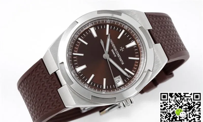 Vacheron Constantin Overseas 4500V PPF Factory 1:1 Best Edition Replica Watch Brown Strap