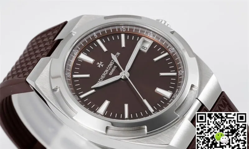 Vacheron Constantin Overseas 4500V PPF Factory 1:1 Best Edition Replica Watch Brown Strap