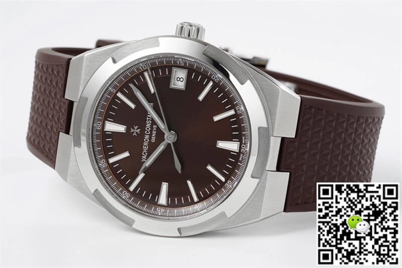 Vacheron Constantin Overseas 4500V PPF Factory 1:1 Best Edition Replica Watch Brown Strap