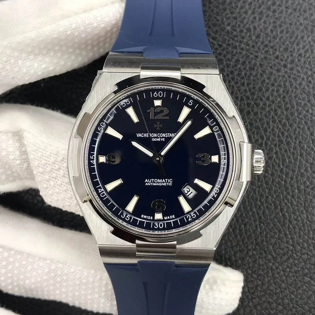 Vacheron Constantin Overseas 47040 8F Factory 1:1 Best Edition Replica Watch Silver Bezel