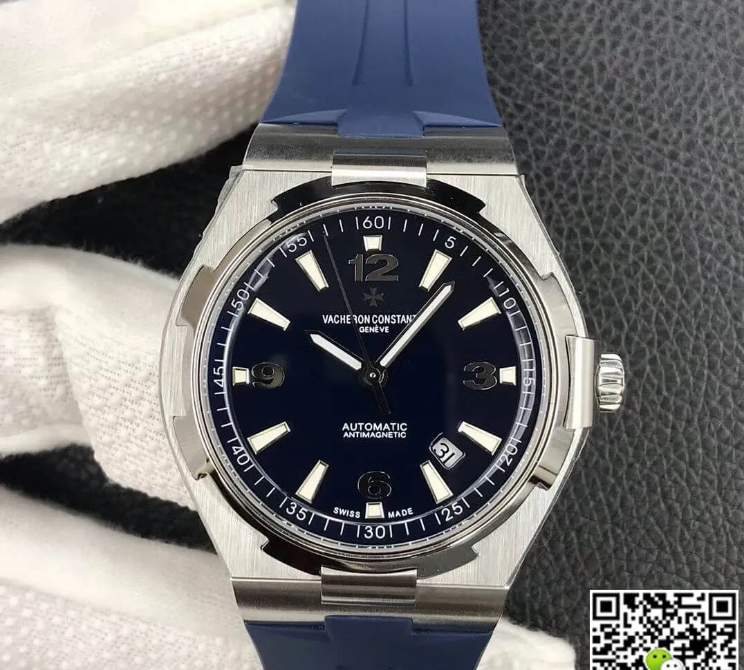 Vacheron Constantin Overseas 47040 8F Factory 1:1 Best Edition Replica Watch Silver Bezel