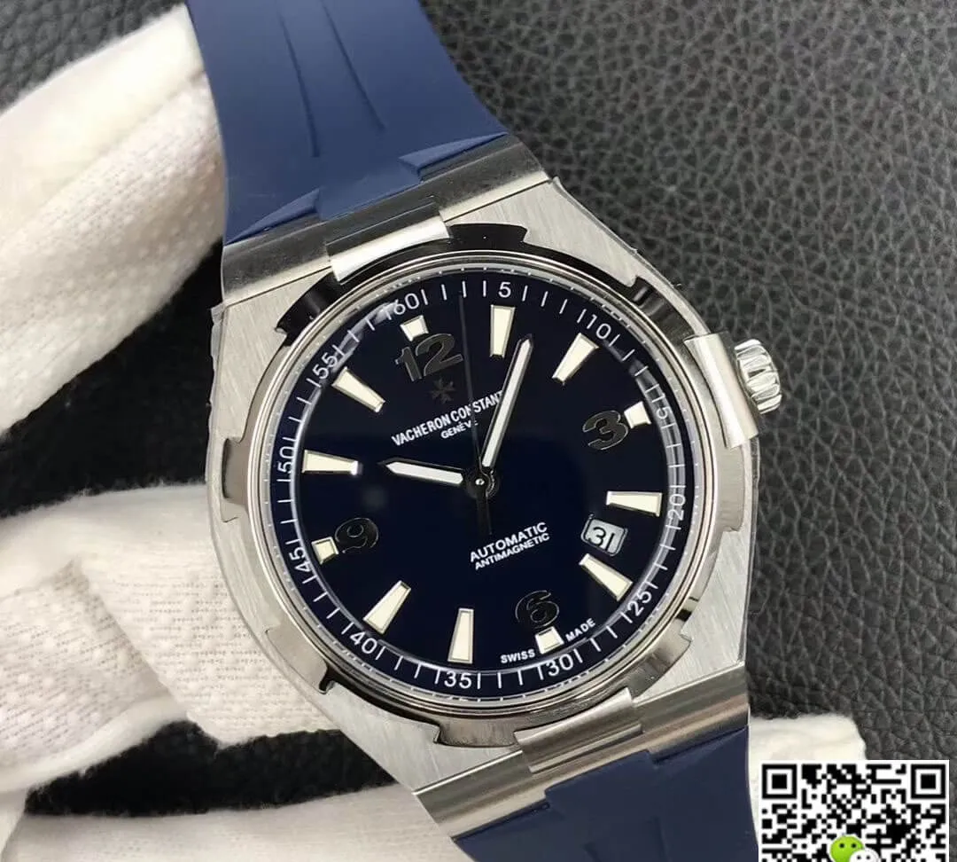 Vacheron Constantin Overseas 47040 8F Factory 1:1 Best Edition Replica Watch Silver Bezel