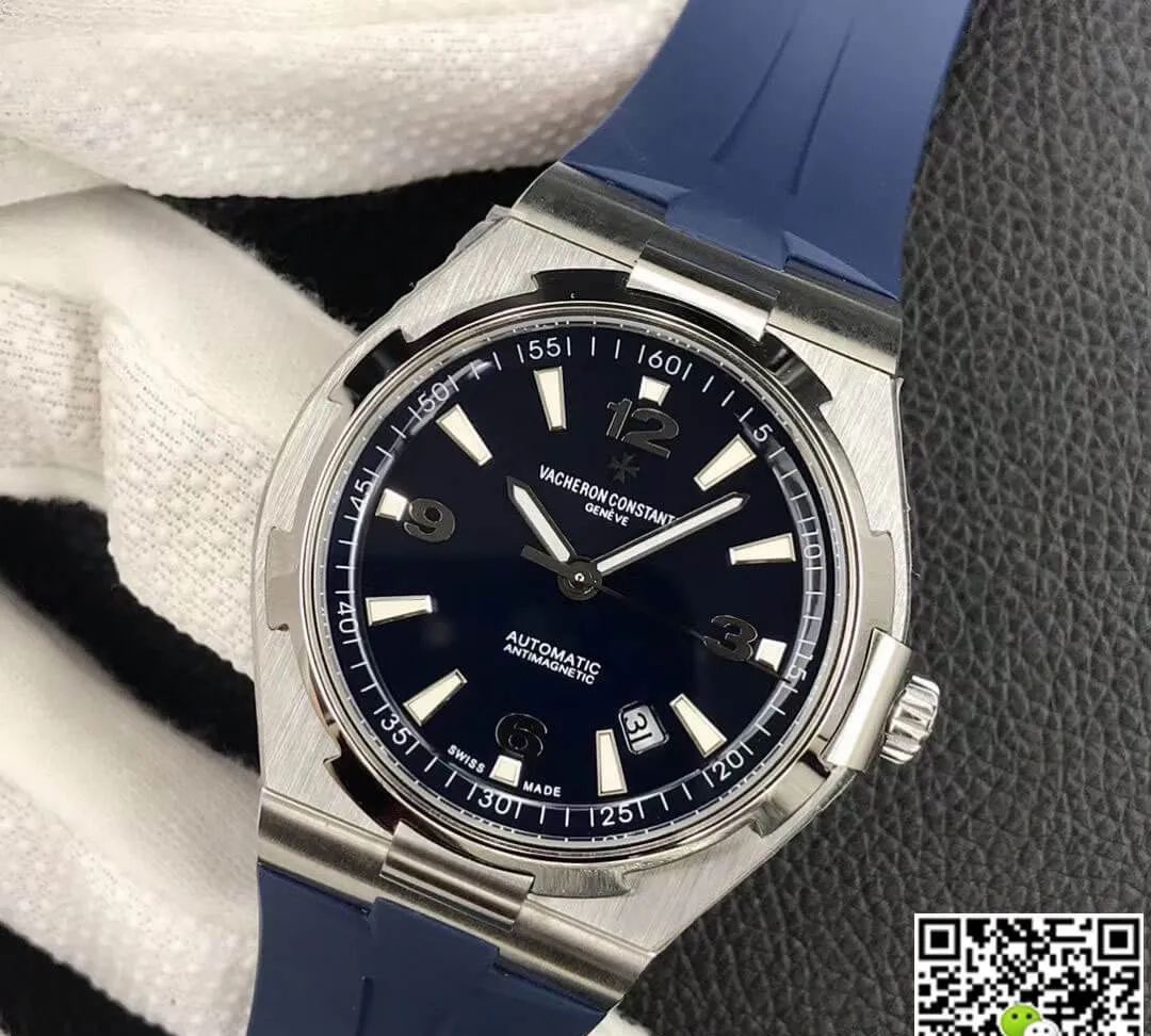 Vacheron Constantin Overseas 47040 8F Factory 1:1 Best Edition Replica Watch Silver Bezel
