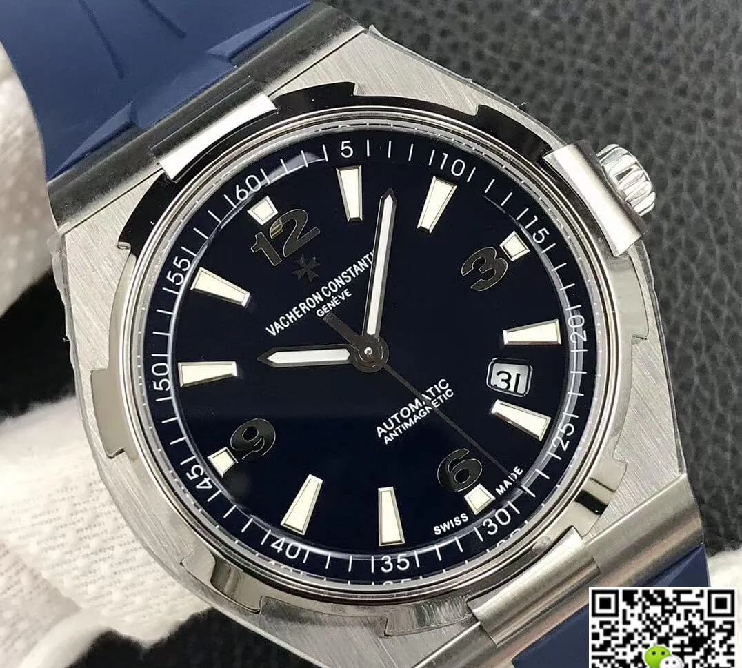Vacheron Constantin Overseas 47040 8F Factory 1:1 Best Edition Replica Watch Silver Bezel