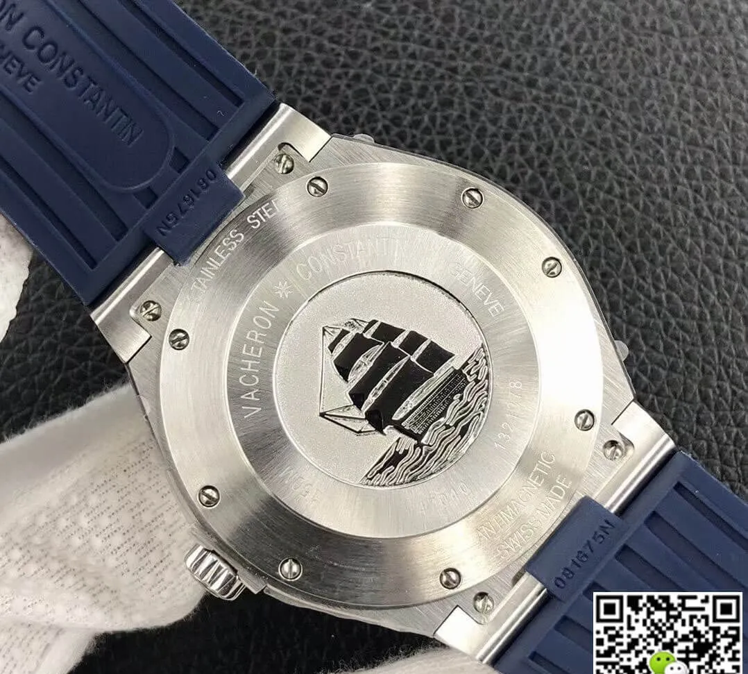 Vacheron Constantin Overseas 47040 8F Factory 1:1 Best Edition Replica Watch Silver Bezel