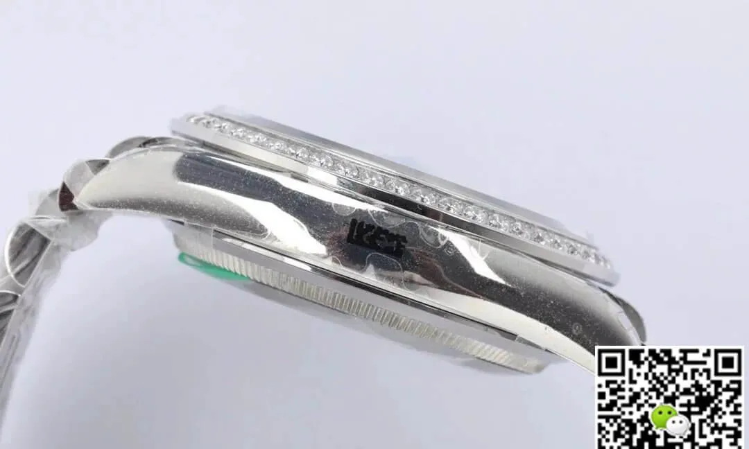 Rolex Day Date M128349RBR-0016 EW Factory 1:1 Best Edition Replica Watch Diamond-Set Bezel