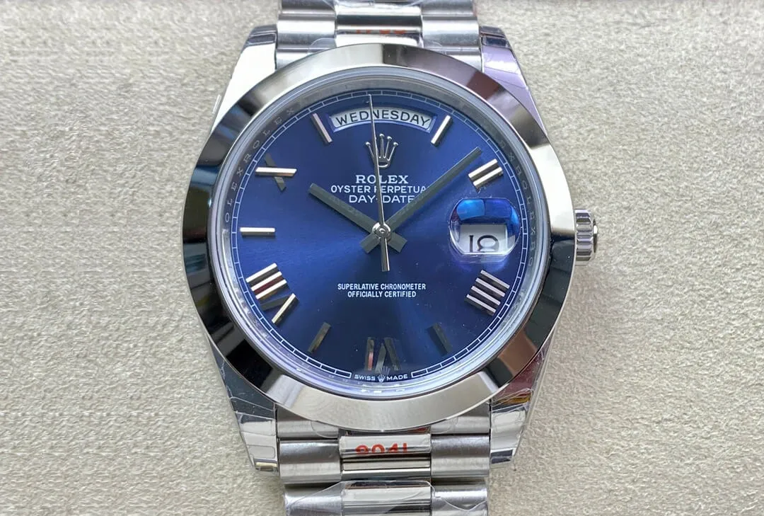 Rolex Day Date M228206-0015 EW Factory 1:1 Best Edition Replica Watch 904L Stainless Steel