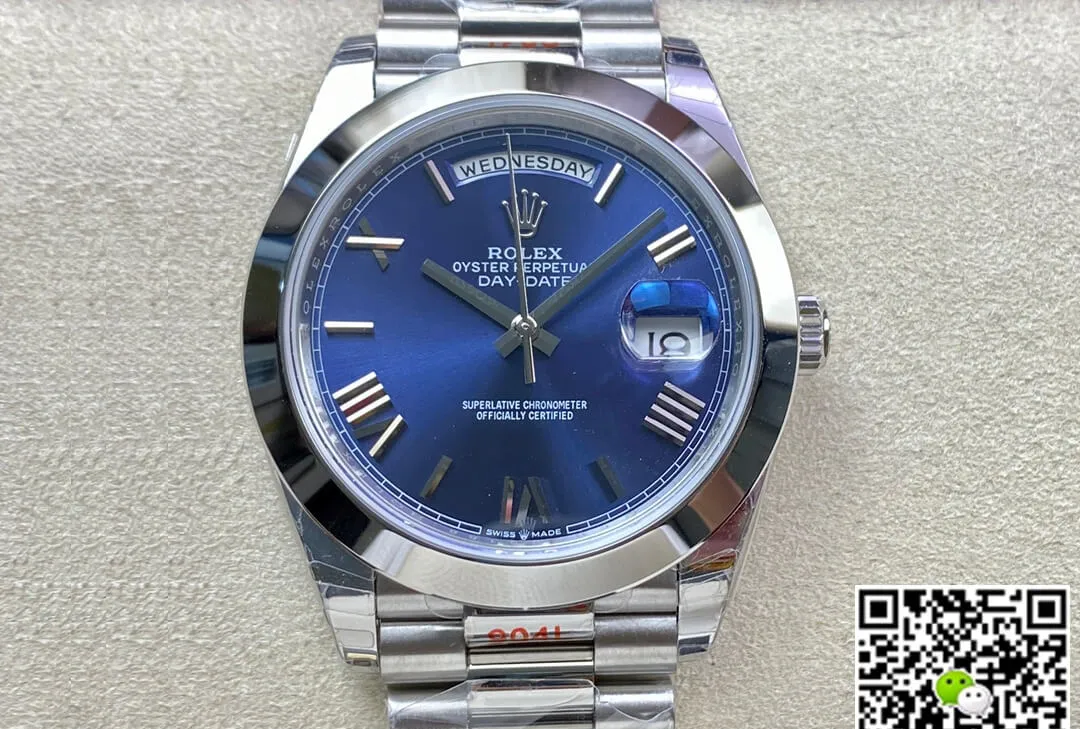 Rolex Day Date M228206-0015 EW Factory 1:1 Best Edition Replica Watch 904L Stainless Steel