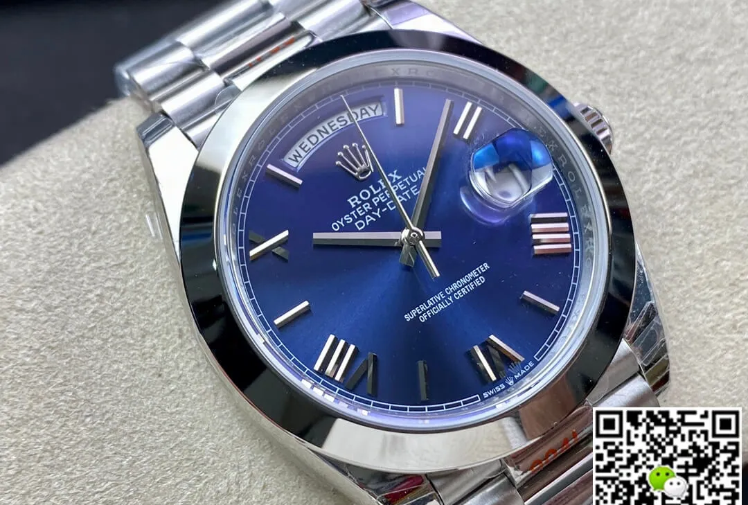 Rolex Day Date M228206-0015 EW Factory 1:1 Best Edition Replica Watch 904L Stainless Steel