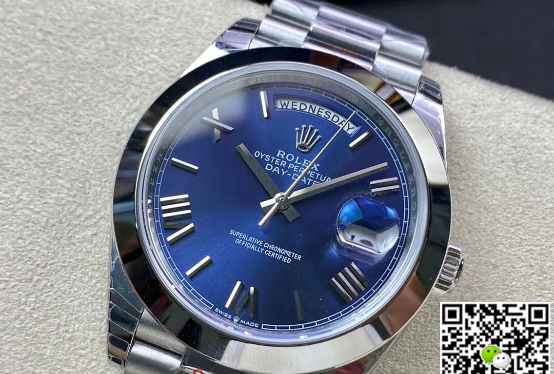 Rolex Day Date M228206-0015 EW Factory 1:1 Best Edition Replica Watch 904L Stainless Steel