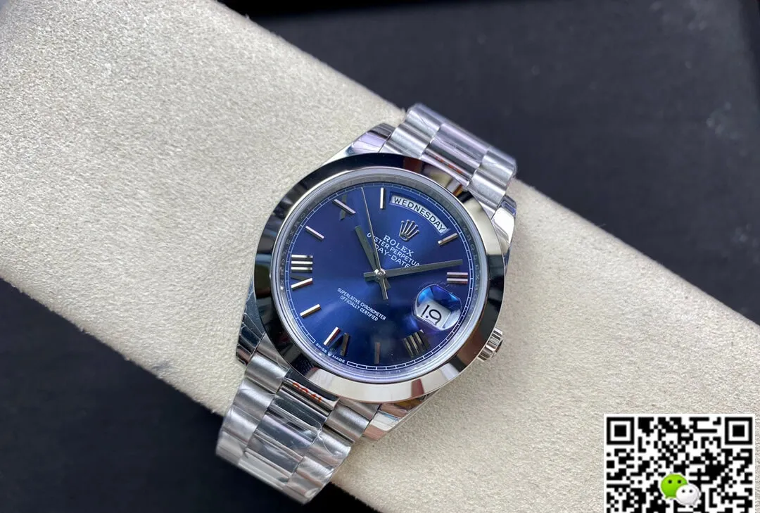 Rolex Day Date M228206-0015 EW Factory 1:1 Best Edition Replica Watch 904L Stainless Steel