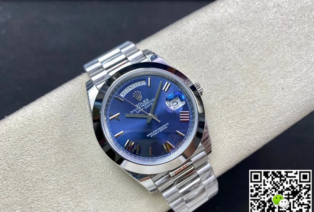 Rolex Day Date M228206-0015 EW Factory 1:1 Best Edition Replica Watch 904L Stainless Steel
