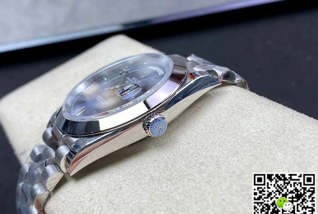 Rolex Day Date M228206-0015 EW Factory 1:1 Best Edition Replica Watch 904L Stainless Steel