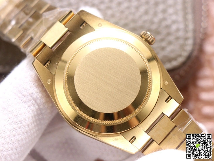 Rolex Day Date M228348RBR-0005 EW Factory 1:1 Best Edition Replica Watch Diamond-Set Bezel