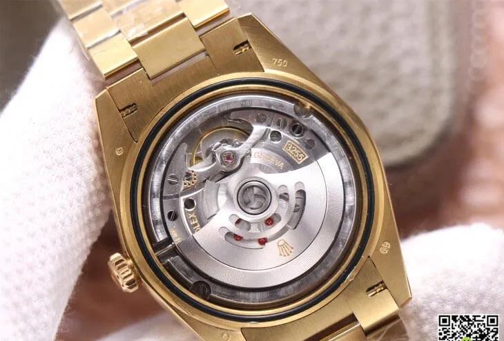 Rolex Day Date M228348RBR-0005 EW Factory 1:1 Best Edition Replica Watch Diamond-Set Bezel