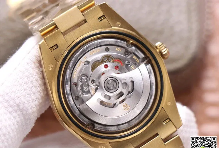 Rolex Day Date M228348RBR-0005 EW Factory 1:1 Best Edition Replica Watch Diamond-Set Bezel