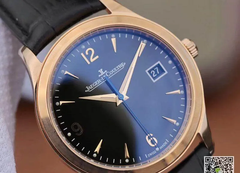 Jaeger LeCoultre Master Control Date Q1542520 ZF Factory 1:1 Best Edition Replica Watch Swiss ETA9015 Black Dial