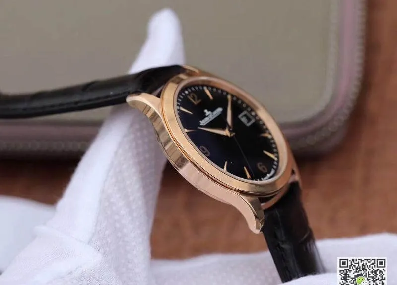 Jaeger LeCoultre Master Control Date Q1542520 ZF Factory 1:1 Best Edition Replica Watch Swiss ETA9015 Black Dial
