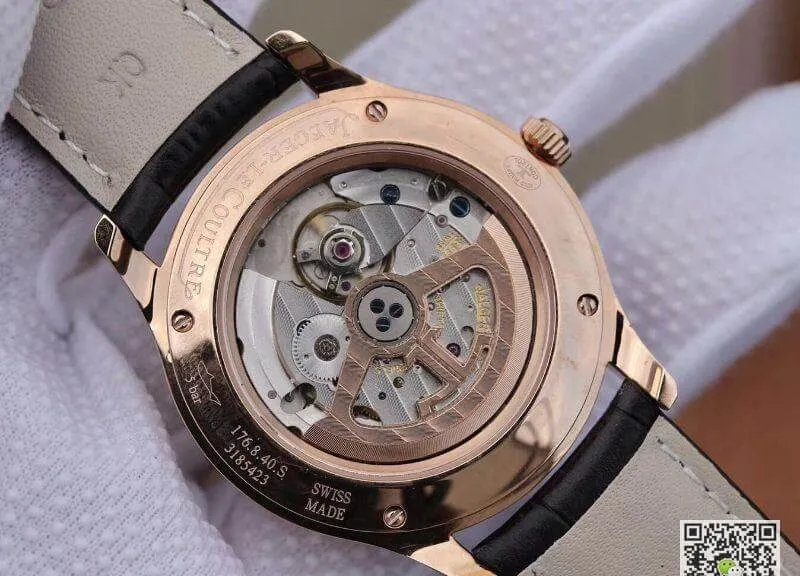 Jaeger LeCoultre Master Control Date Q1542520 ZF Factory 1:1 Best Edition Replica Watch Swiss ETA9015 Black Dial