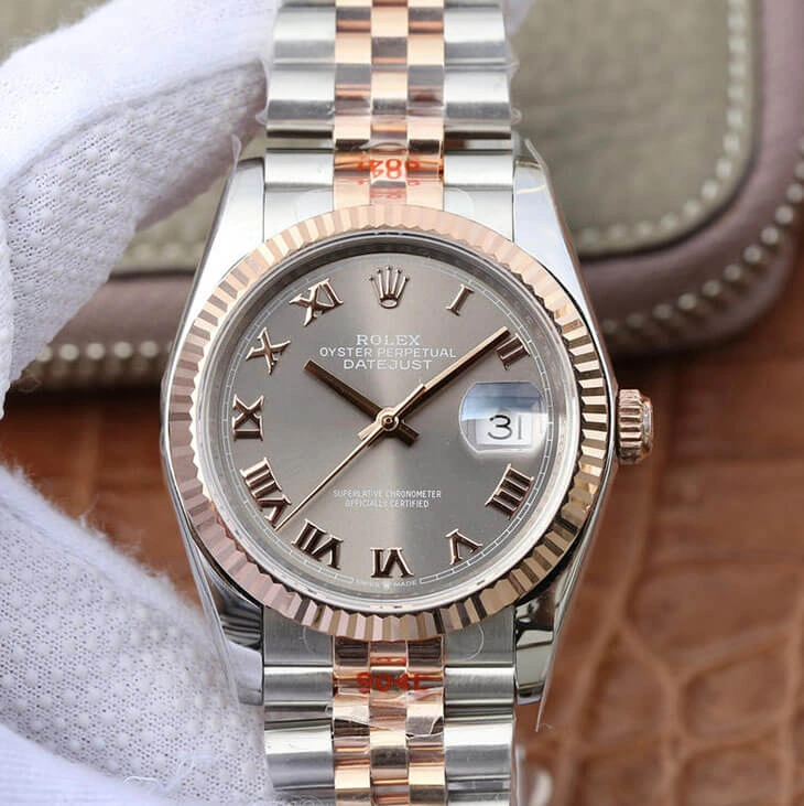 Rolex Datejust 116231-0087 36MM GM Factory 1:1 Best Edition Replica Watch Silver Strap