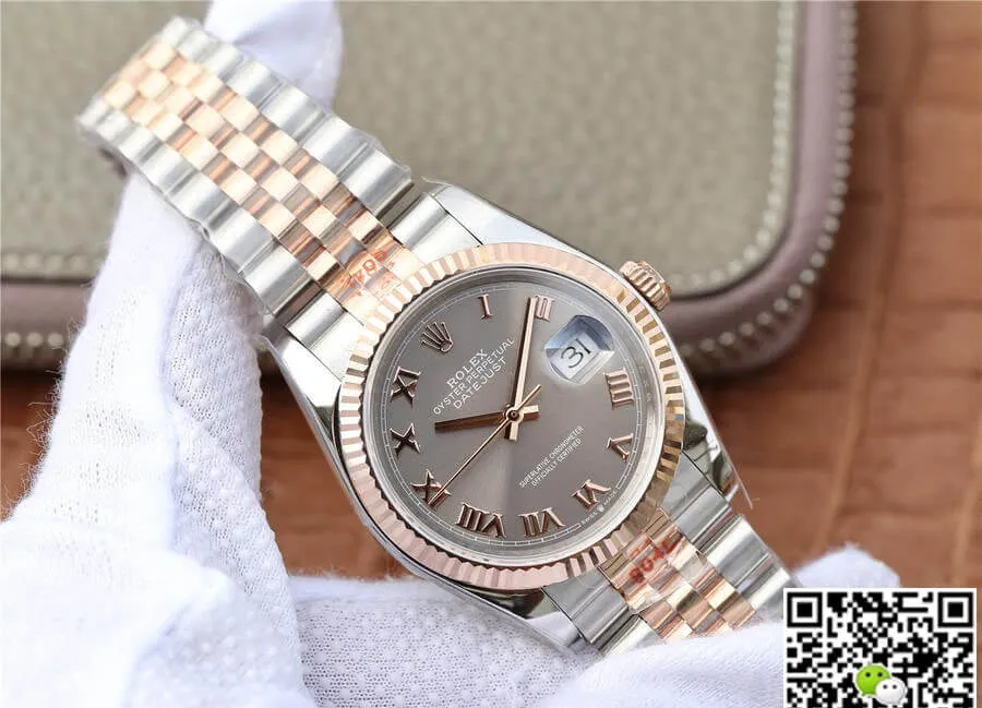 Rolex Datejust 116231-0087 36MM GM Factory 1:1 Best Edition Replica Watch Silver Strap