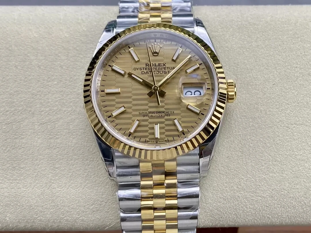 Rolex Datejust M126233-0039 36MM VS Factory 1:1 Best Edition Replica Watch Yellow Dial