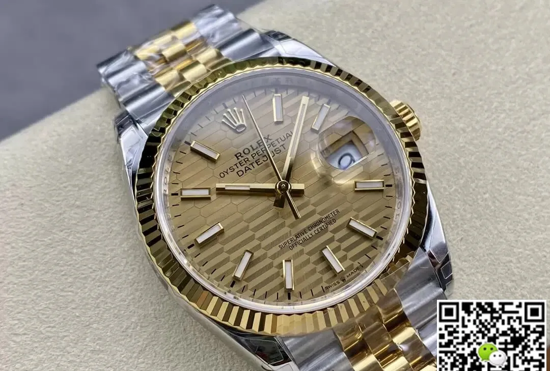 Rolex Datejust M126233-0039 36MM VS Factory 1:1 Best Edition Replica Watch Yellow Dial