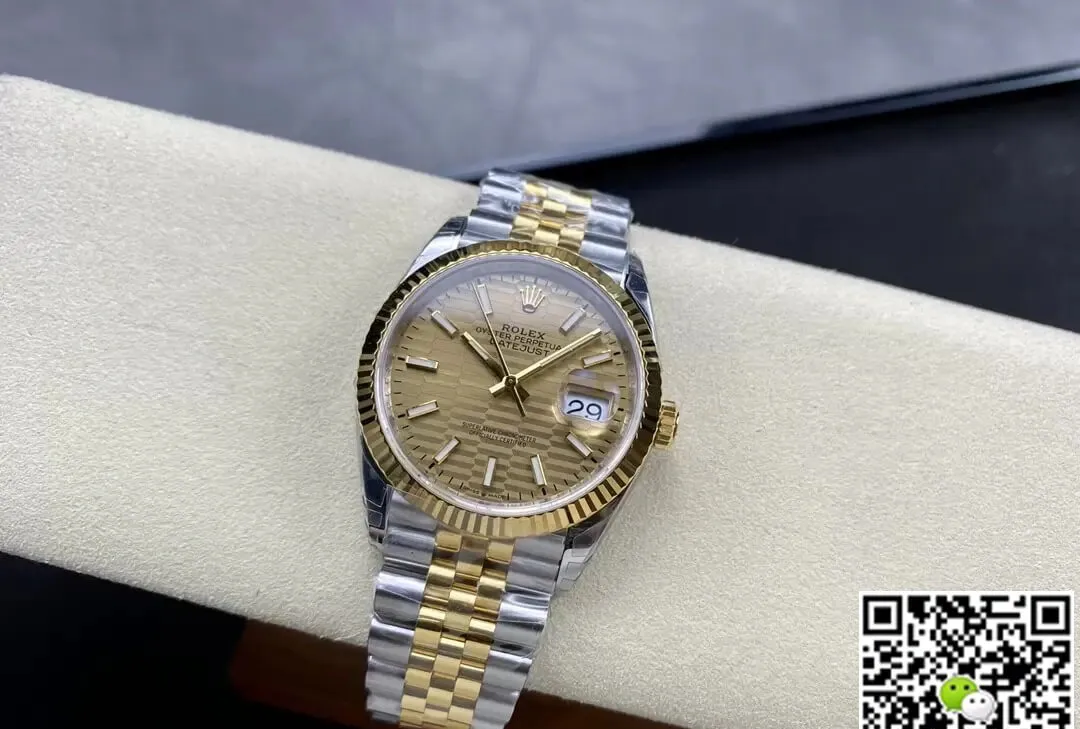 Rolex Datejust M126233-0039 36MM VS Factory 1:1 Best Edition Replica Watch Yellow Dial