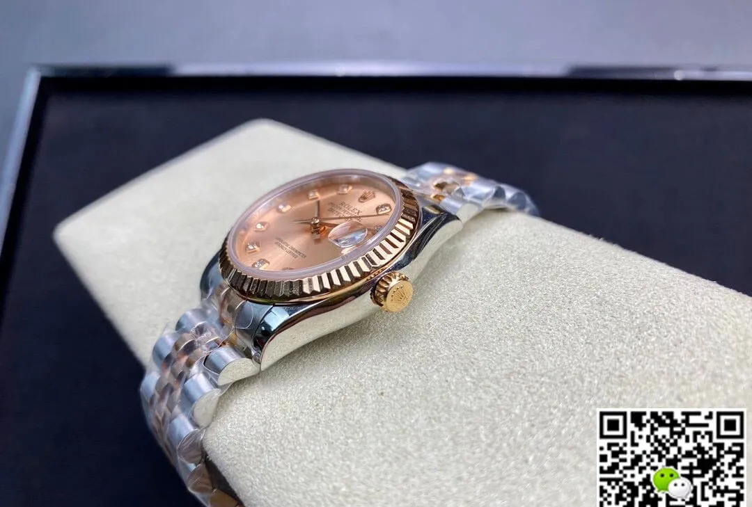 Rolex Datejust M278271-0024 31MM EW Factory 1:1 Best Edition Replica Watch Orange Dial