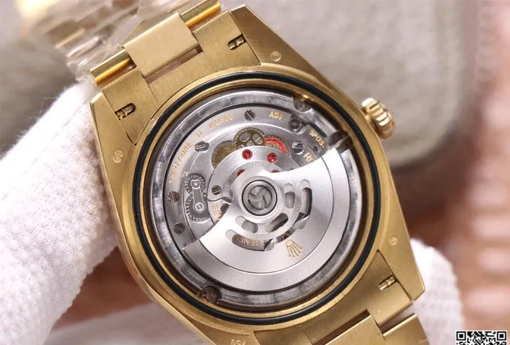 Rolex Day Date M228348RBR-0001 EW Factory 1:1 Best Edition Replica Watch Diamond Bezel