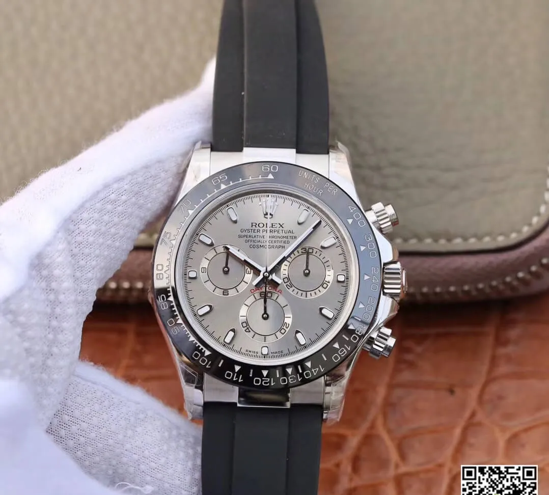 Rolex Daytona Cosmograph M116519ln JH Factory 1:1 Best Edition Replica Watch Gray Dial