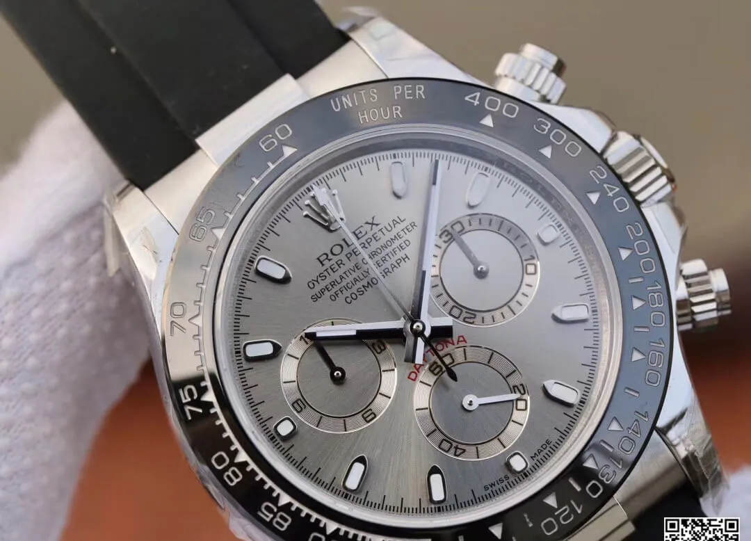 Rolex Daytona Cosmograph M116519ln JH Factory 1:1 Best Edition Replica Watch Gray Dial