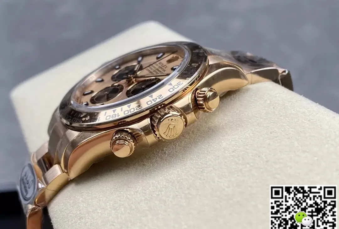 Rolex Cosmograph Daytona M116505-0009 Clean Factory 1:1 Best Edition Replica Watch Rose Gold Case