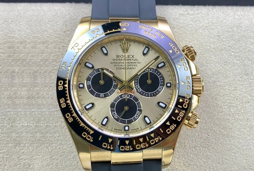 Rolex Cosmograph Daytona M116518LN-0048 Clean Factory 1:1 Best Edition Replica Watch Rubber Strap