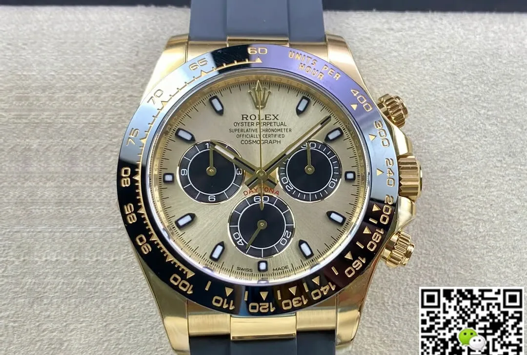 Rolex Cosmograph Daytona M116518LN-0048 Clean Factory 1:1 Best Edition Replica Watch Rubber Strap