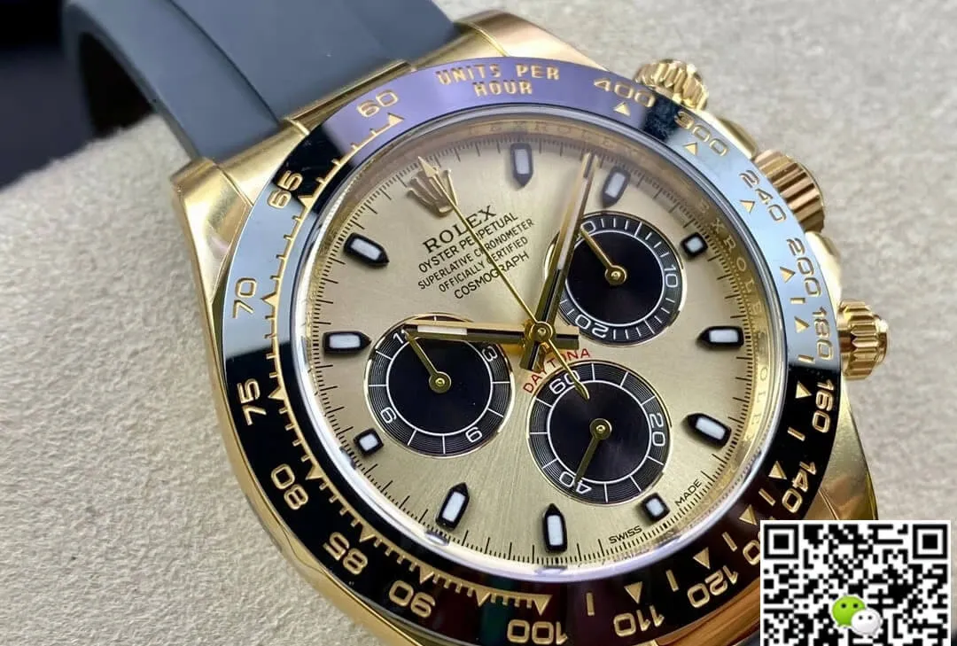 Rolex Cosmograph Daytona M116518LN-0048 Clean Factory 1:1 Best Edition Replica Watch Rubber Strap