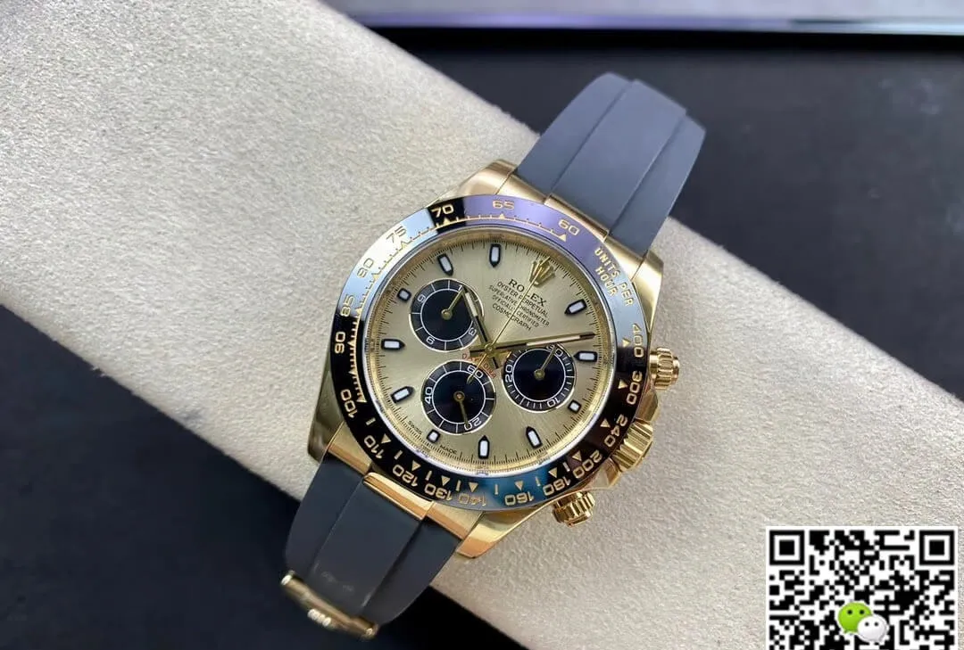 Rolex Cosmograph Daytona M116518LN-0048 Clean Factory 1:1 Best Edition Replica Watch Rubber Strap