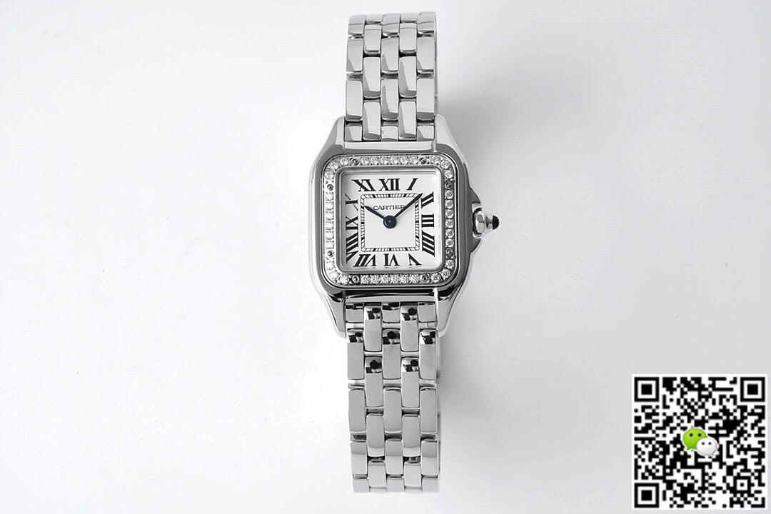 Panthere De Cartier W4PN0007 22MM BV Factory 1:1 Best Edition Replica Watch Diamond Bezel