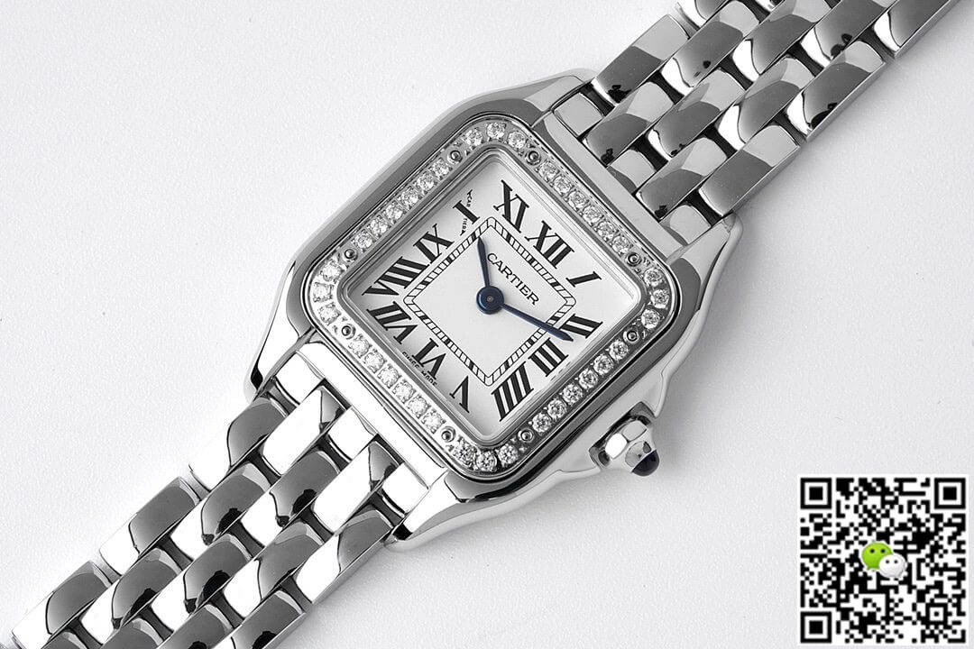 Panthere De Cartier W4PN0007 22MM BV Factory 1:1 Best Edition Replica Watch Diamond Bezel